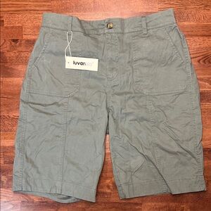 Men's Gray Cargo Shorts